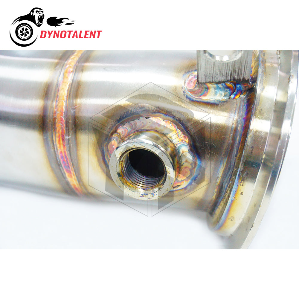 Dynotalent 3.0'' New Design High-Performance Catless Downpipe For BMW S63 F85 F86 X5M X6M 4.4T 2015+