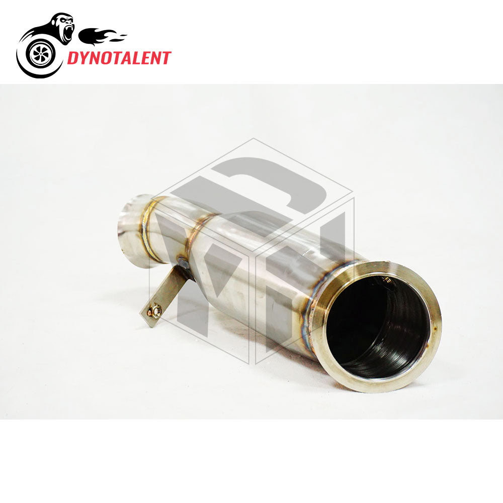 Dynotalent 3.0‘’ Stainless Steel 304 High Flow Exhaust Downpipe With 200cell Sport Cat For F87 M2 2016+ F30 335I 335XI F32 F33