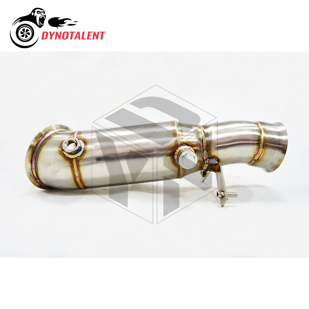 Dynotalent SS304 100mm High Flow Performance Catless Downpipe For F87 M2 2016+ F30 335I 335XI F32 F33