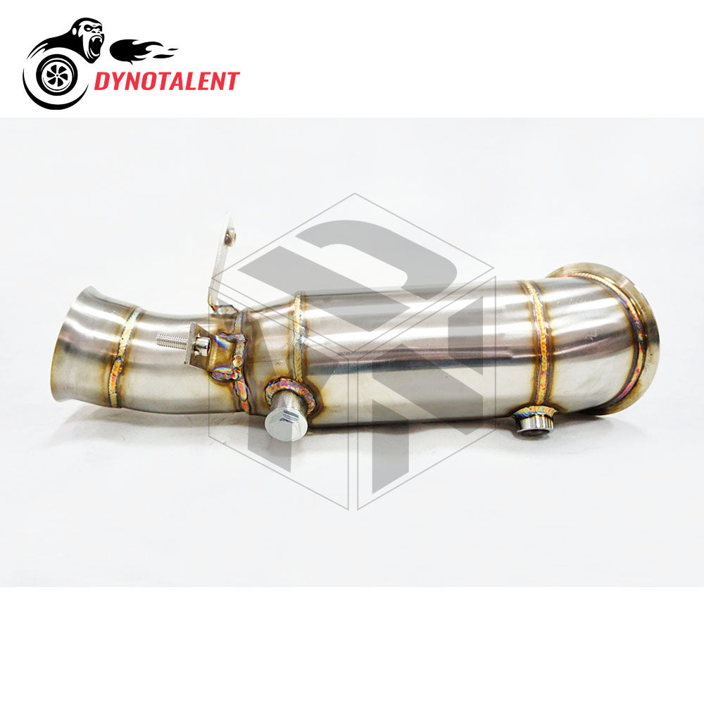 Dynotalent SS304 100mm High Flow Performance Catless Downpipe For F87 M2 2016+ F30 335I 335XI F32 F33