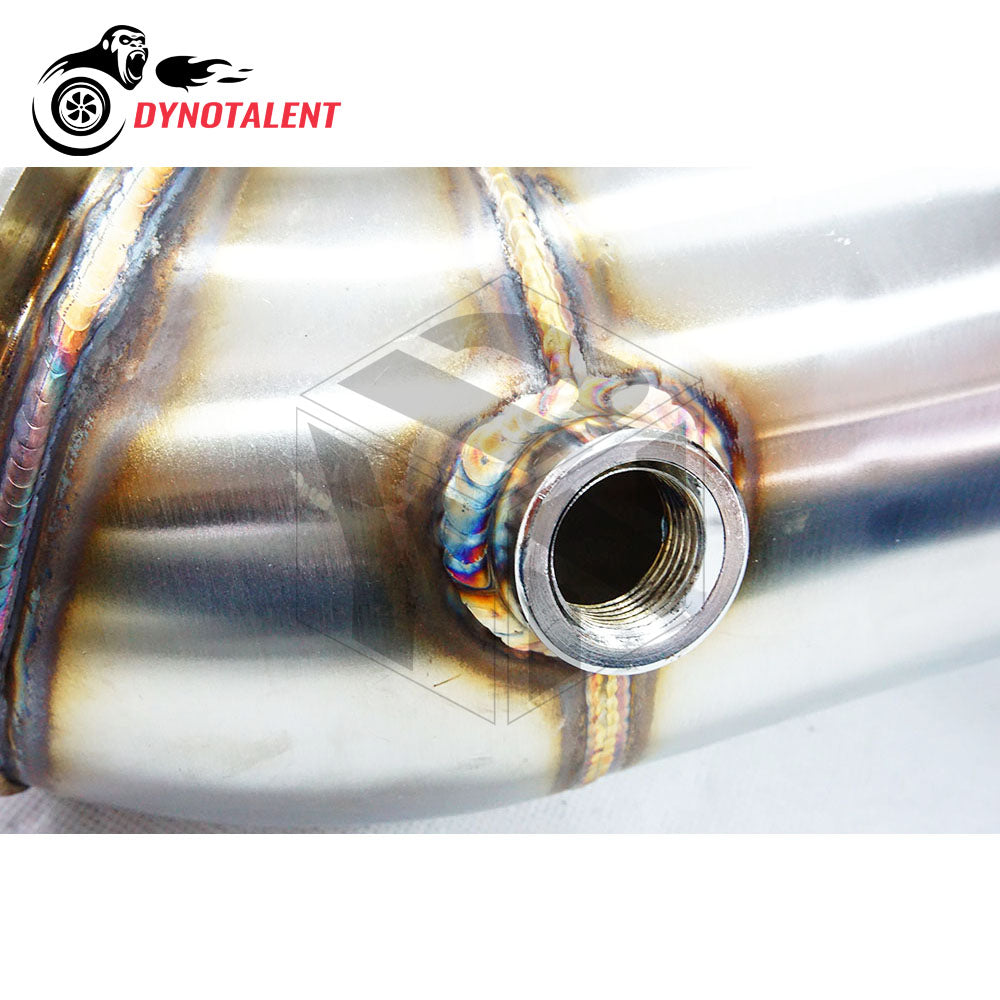 Dynotalent SS304 100mm High Flow Performance Catless Downpipe For F87 M2 2016+ F30 335I 335XI F32 F33