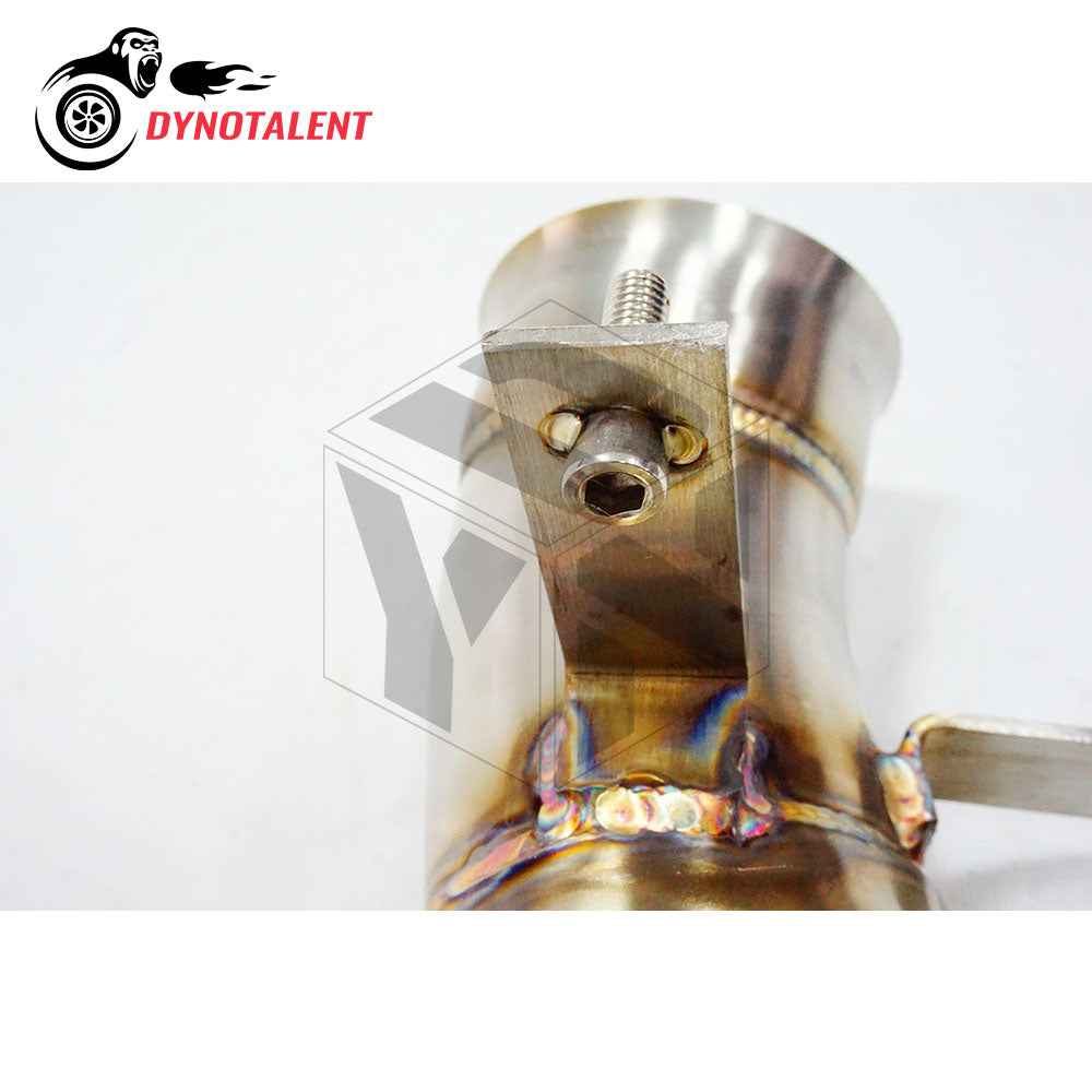 Dynotalent SS304 100mm High Flow Performance Catless Downpipe For F87 M2 2016+ F30 335I 335XI F32 F33