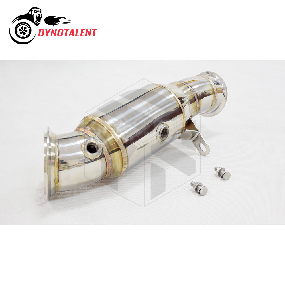 Dynotalent SS304 3.0'' Exhaust Decat Downpipe M2 F87 M235I F22 M135I F20 F21 2016-2019 N55