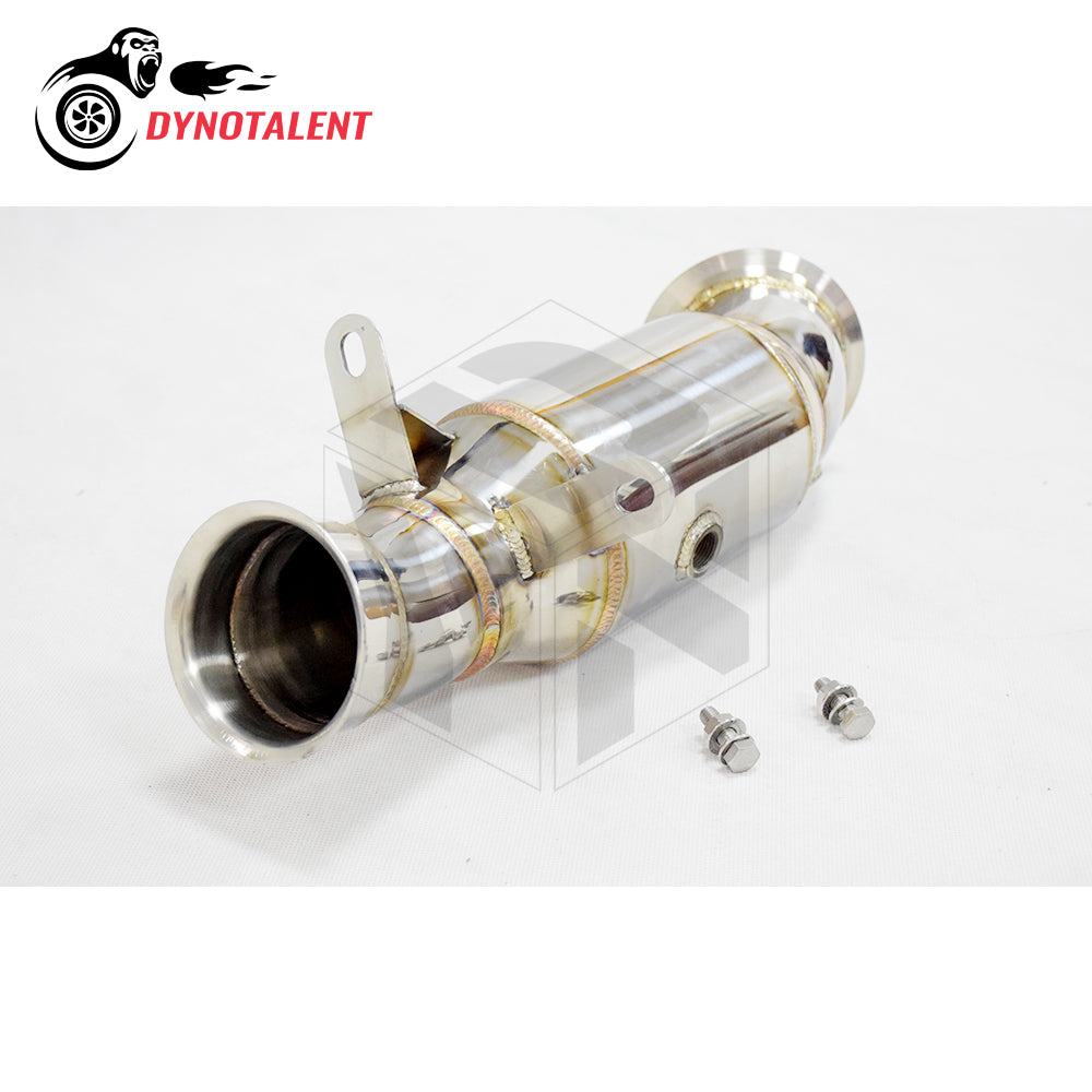 Dynotalent SS304 3.0'' Exhaust Decat Downpipe M2 F87 M235I F22 M135I F20 F21 2016-2019 N55