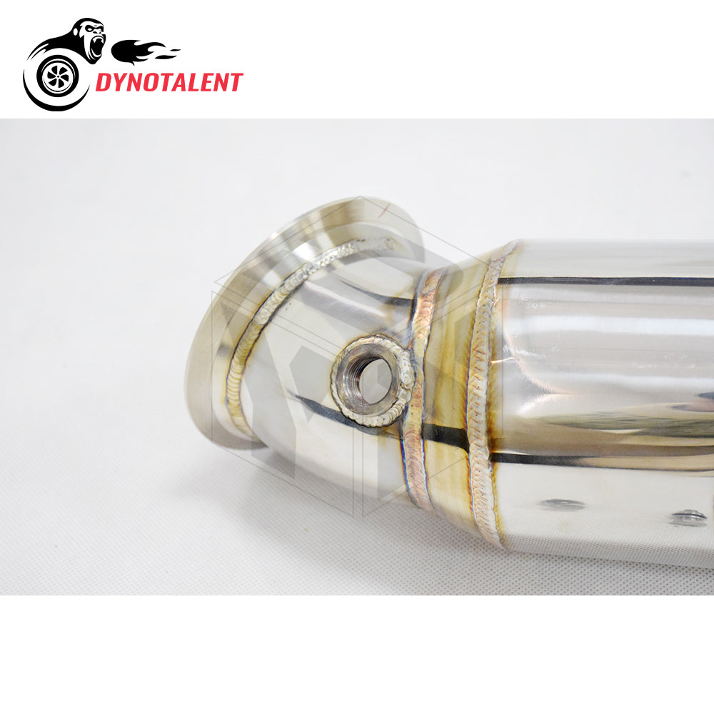 Dynotalent SS304 3.0'' Exhaust Decat Downpipe M2 F87 M235I F22 M135I F20 F21 2016-2019 N55