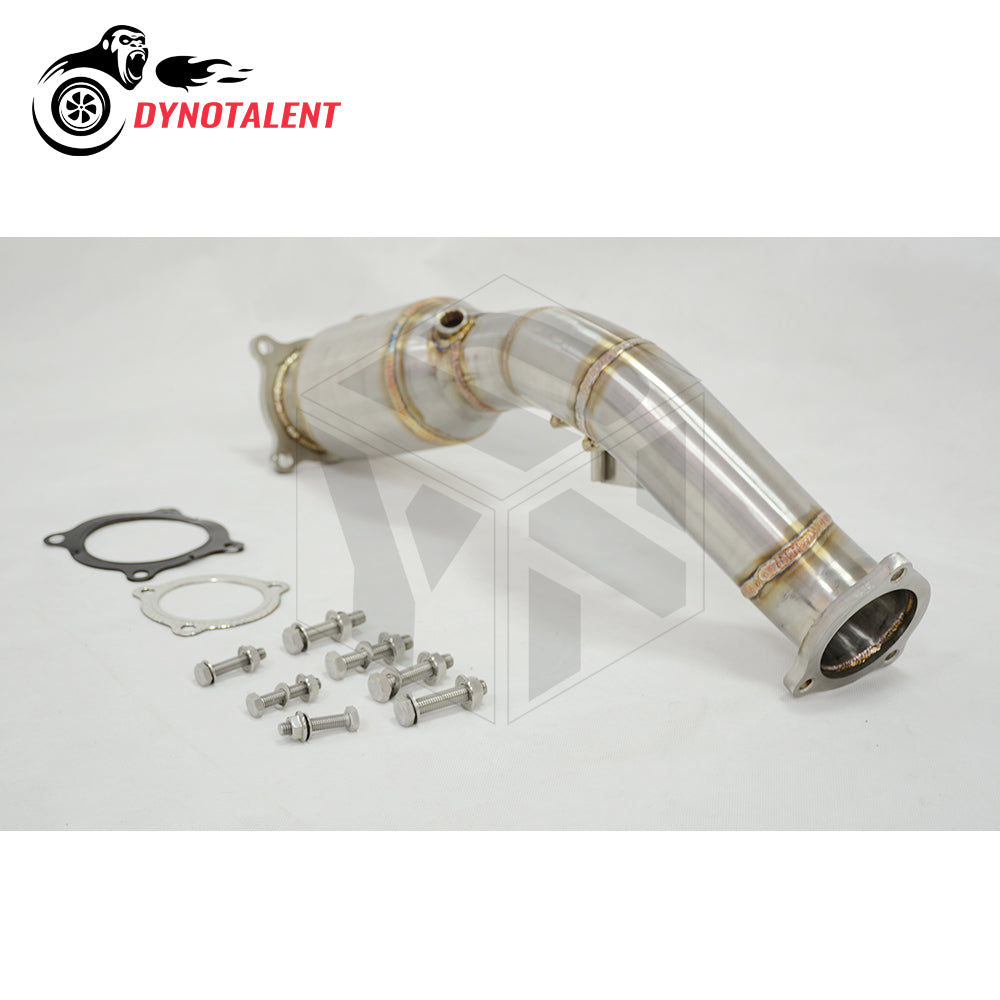 Dynotalent SS304 Catless Downpipe For AUDI A4 A5 B8 Q5 2.0T 2009-2016