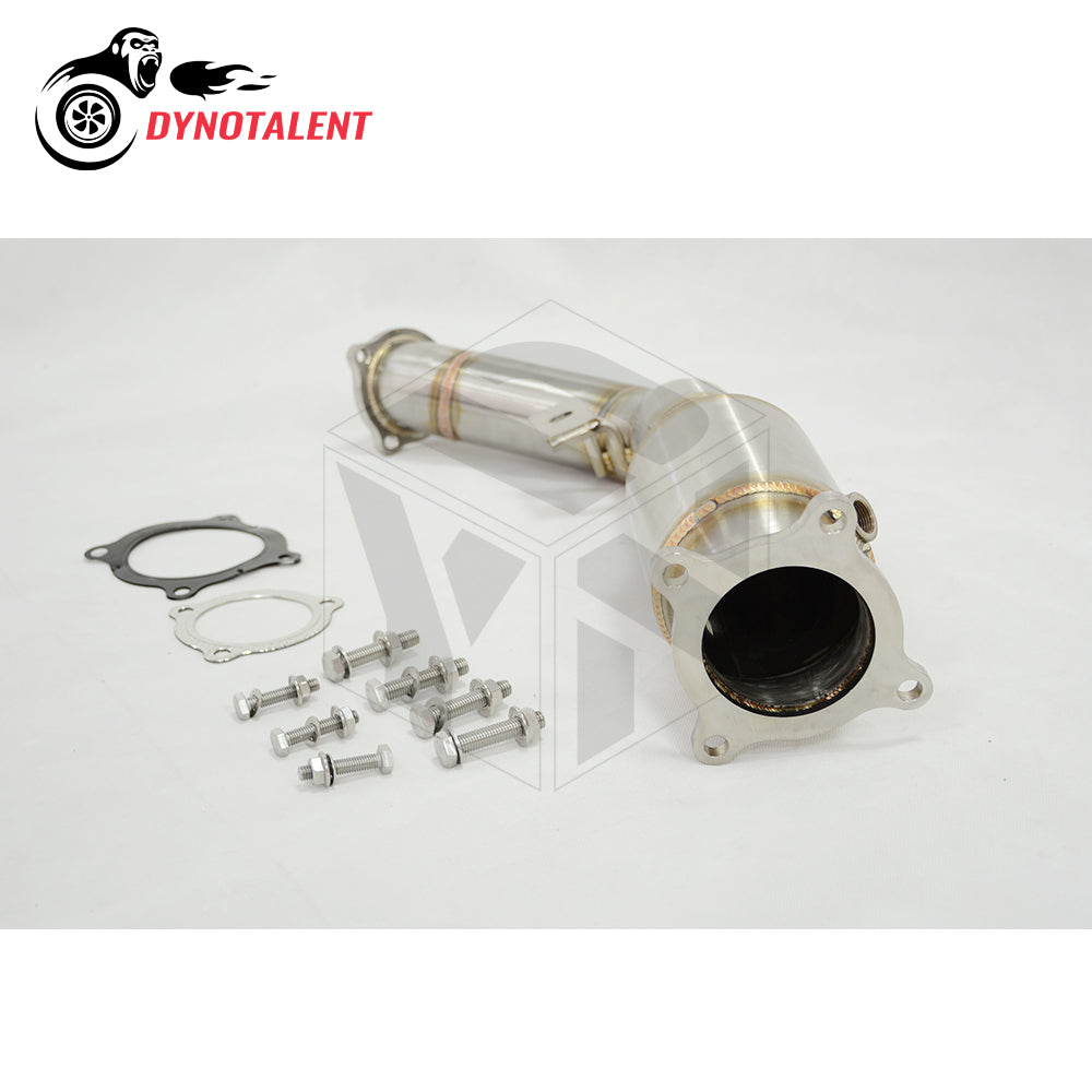 Dynotalent SS304 Catless Downpipe For AUDI A4 A5 B8 Q5 2.0T 2009-2016