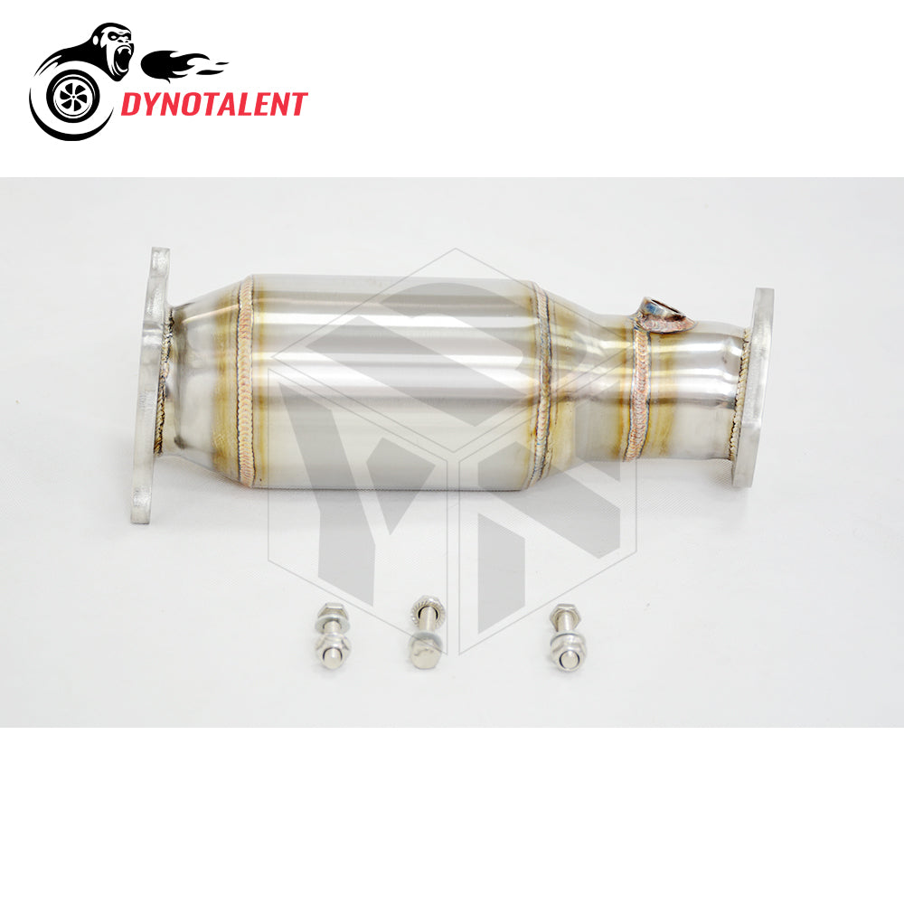 Dynotalent SS304 High Flow Performance 3.0'' Catless Downpipe For AUDI A4 A5 B9 Q5 2.0TFSI 2017+