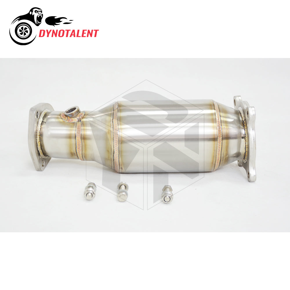 Dynotalent SS304 High Flow Performance 3.0'' Catless Downpipe For AUDI A4 A5 B9 Q5 2.0TFSI 2017+