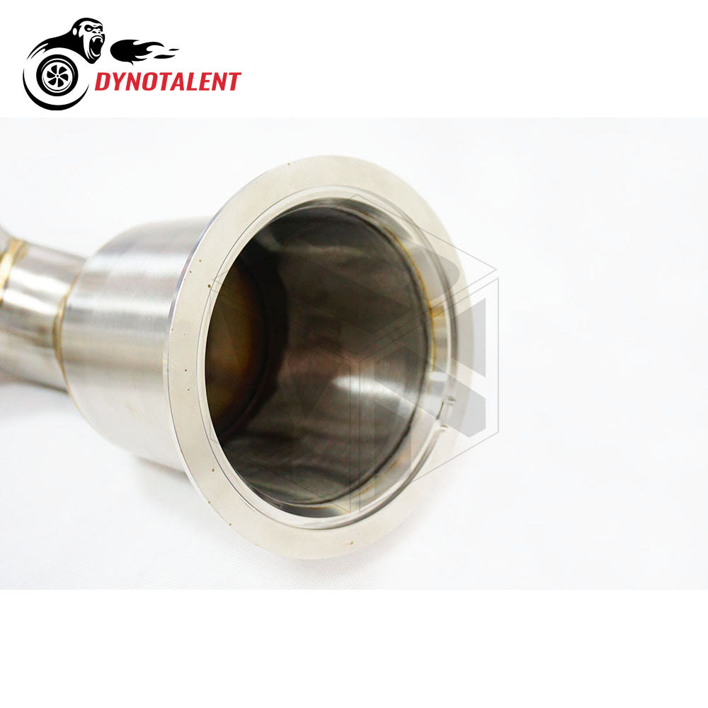 Dynotalent SS304 3.5'' Performance Catless Downpipe For EA839 S4 S5 B9 3.0T 2017+