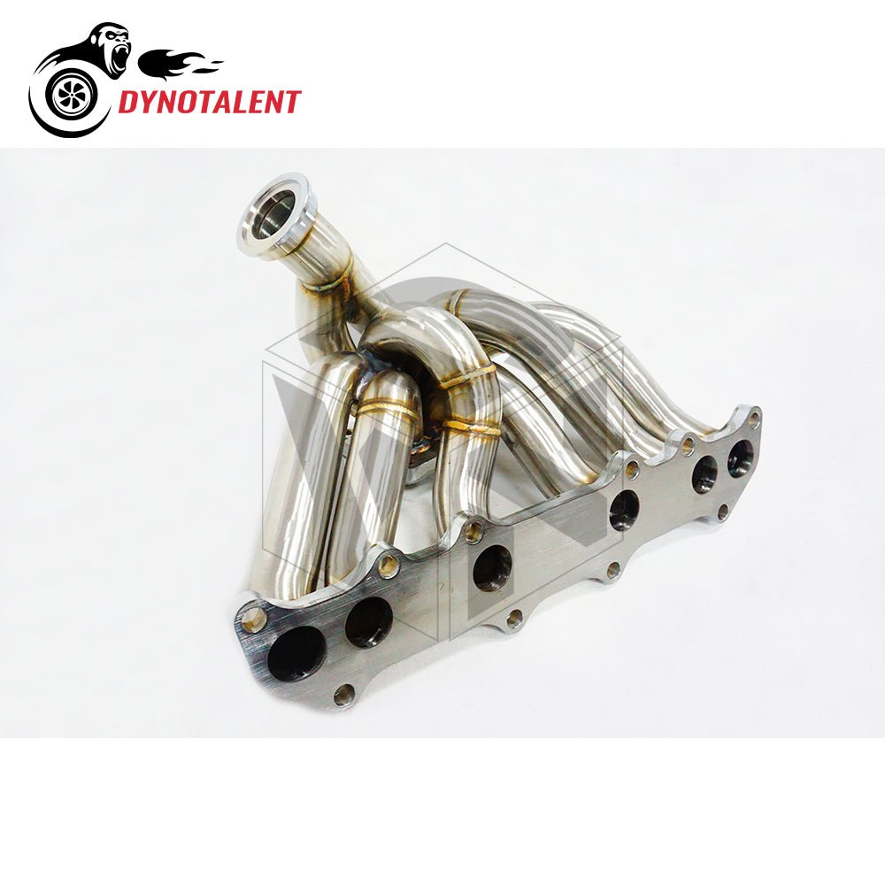 Dynotalent 90mm Throttle Body with 6 Injector Turbo Manifold + Billet Intake Manifold For Supra 1JZ VVTI 1JZGTE