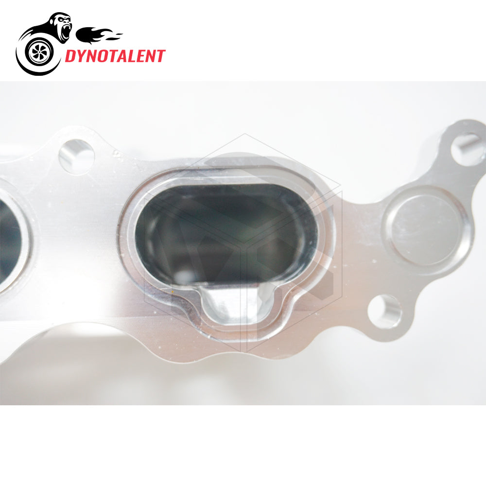 Dynotalent Billet Intake manifold 90mm throttle body with 12 injector for Toyota Supra 2JZ 2JZ-GTE