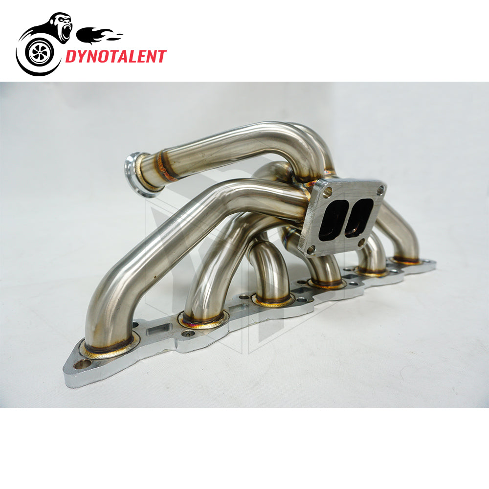 Dynotalent T4 Twin Scroll Top Mount Manifold 89-99 Nissan Skyline 240sx S13 S14 R31 R32 RB20DET RB25DET