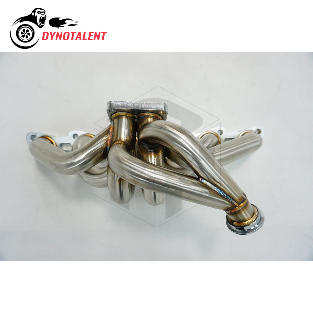 Dynotalent T4 Twin Scroll Top Mount Manifold 89-99 Nissan Skyline 240sx S13 S14 R31 R32 RB20DET RB25DET