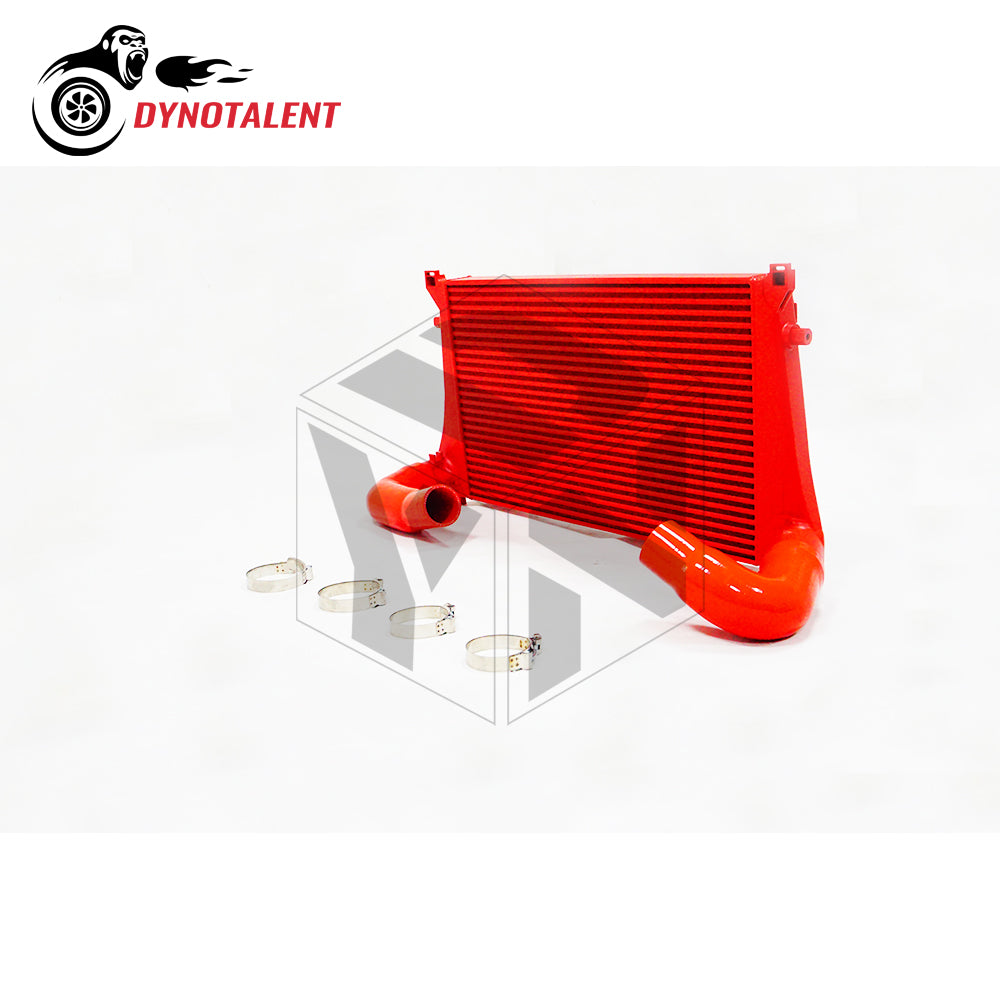 Dynotalent Red Coated Intercooler Upgrade Aluminum Graphene for EA888 A3 8V S3 Golf MK7 G TI 2.0TFSI