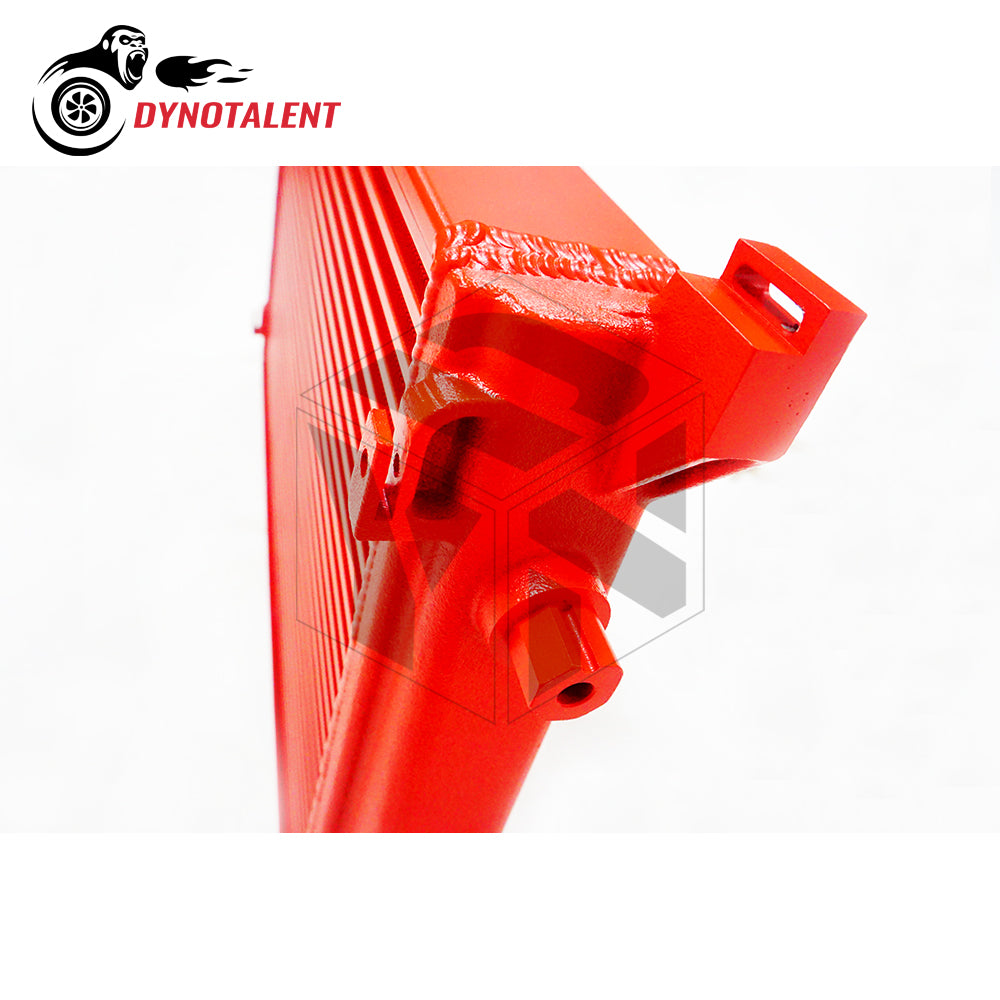 Dynotalent Red Coated Intercooler Upgrade Aluminum Graphene for EA888 A3 8V S3 Golf MK7 G TI 2.0TFSI