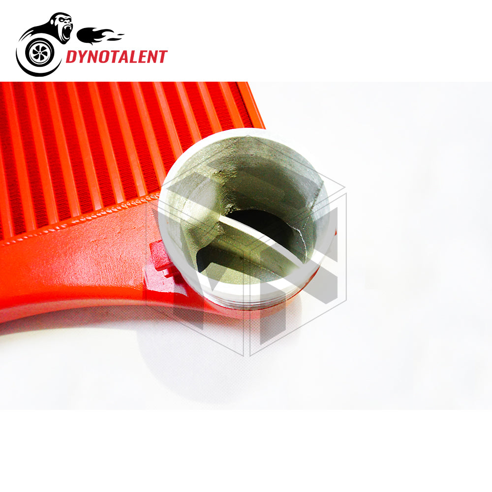 Dynotalent Red Coated Intercooler Upgrade Aluminum Graphene for EA888 A3 8V S3 Golf MK7 G TI 2.0TFSI