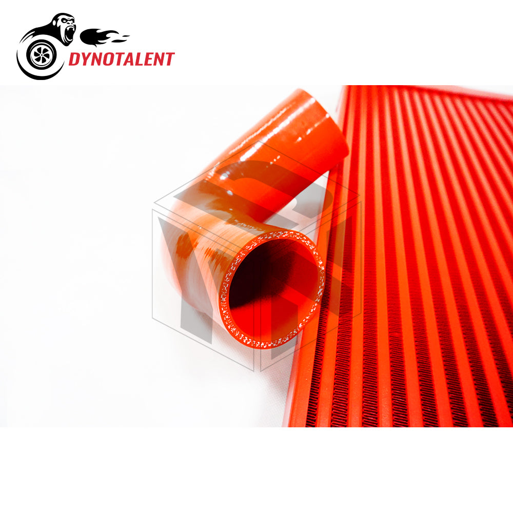 Dynotalent Red Coated Intercooler Upgrade Aluminum Graphene for EA888 A3 8V S3 Golf MK7 G TI 2.0TFSI