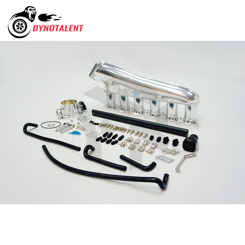 Dynotalent 90mm billet intake manifold for Nissan  RB25 engine