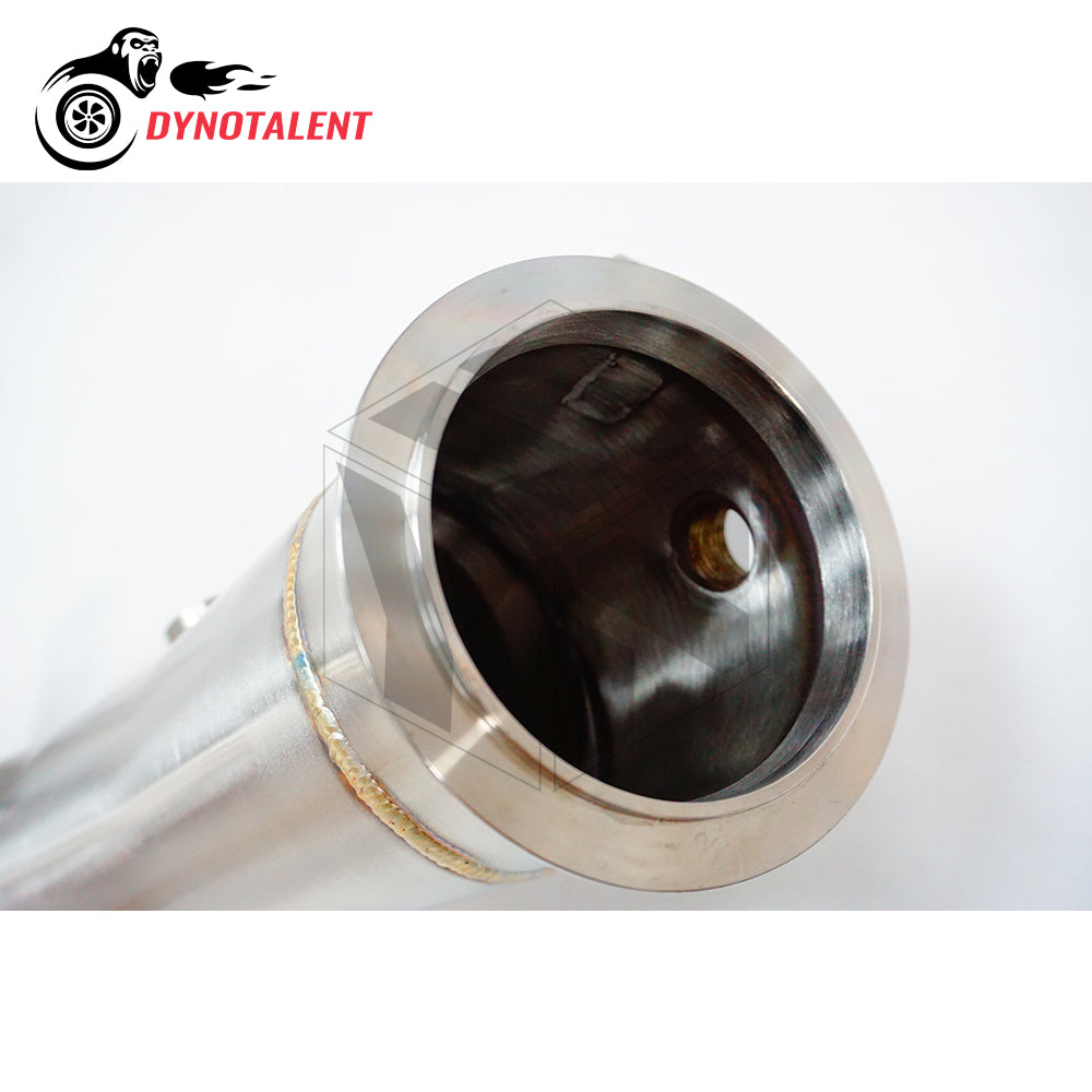 Dynotalent SS304 3.0'' DOWNPIPE FOR BMW F10 M5 F12 F13 M6