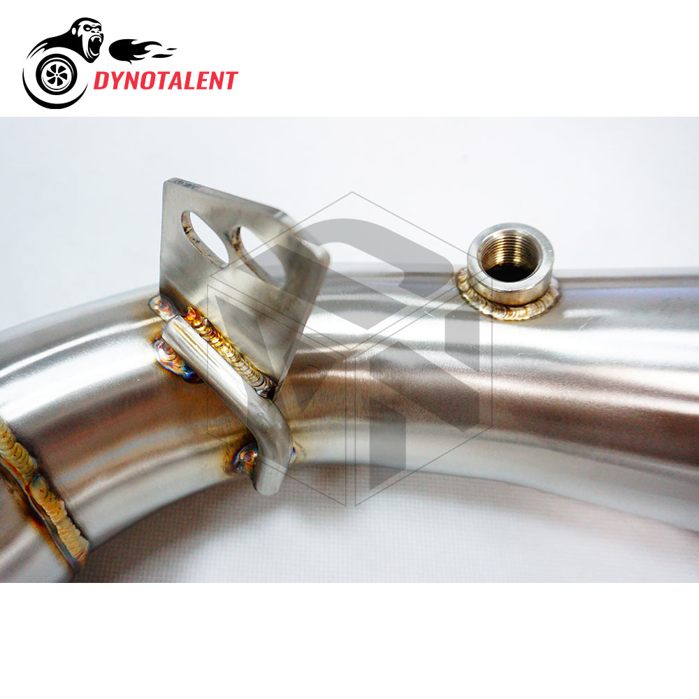 Dynotalent SS304 3.0'' DOWNPIPE FOR BMW F10 M5 F12 F13 M6